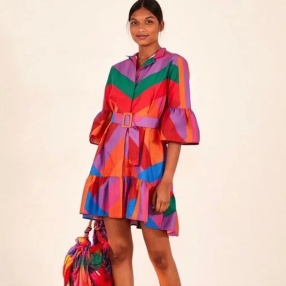 FARM Rio Multicolor Striped Dress - Picture 13 of 14